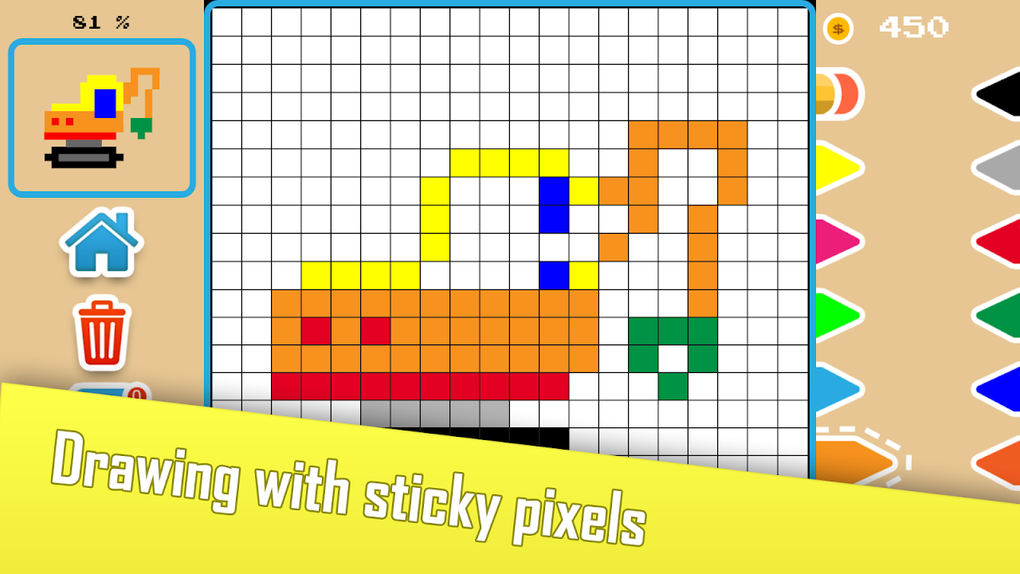 Sticky Pixels - Coloring Book APK for Android - Download