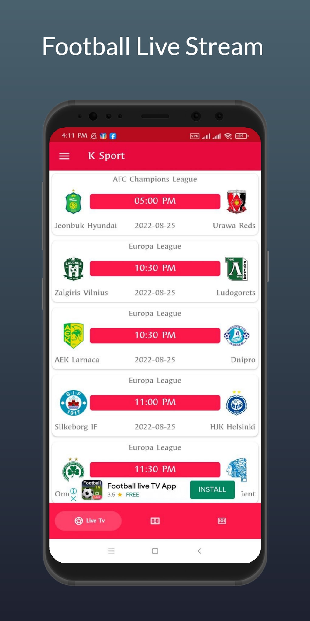 K Sport for Android