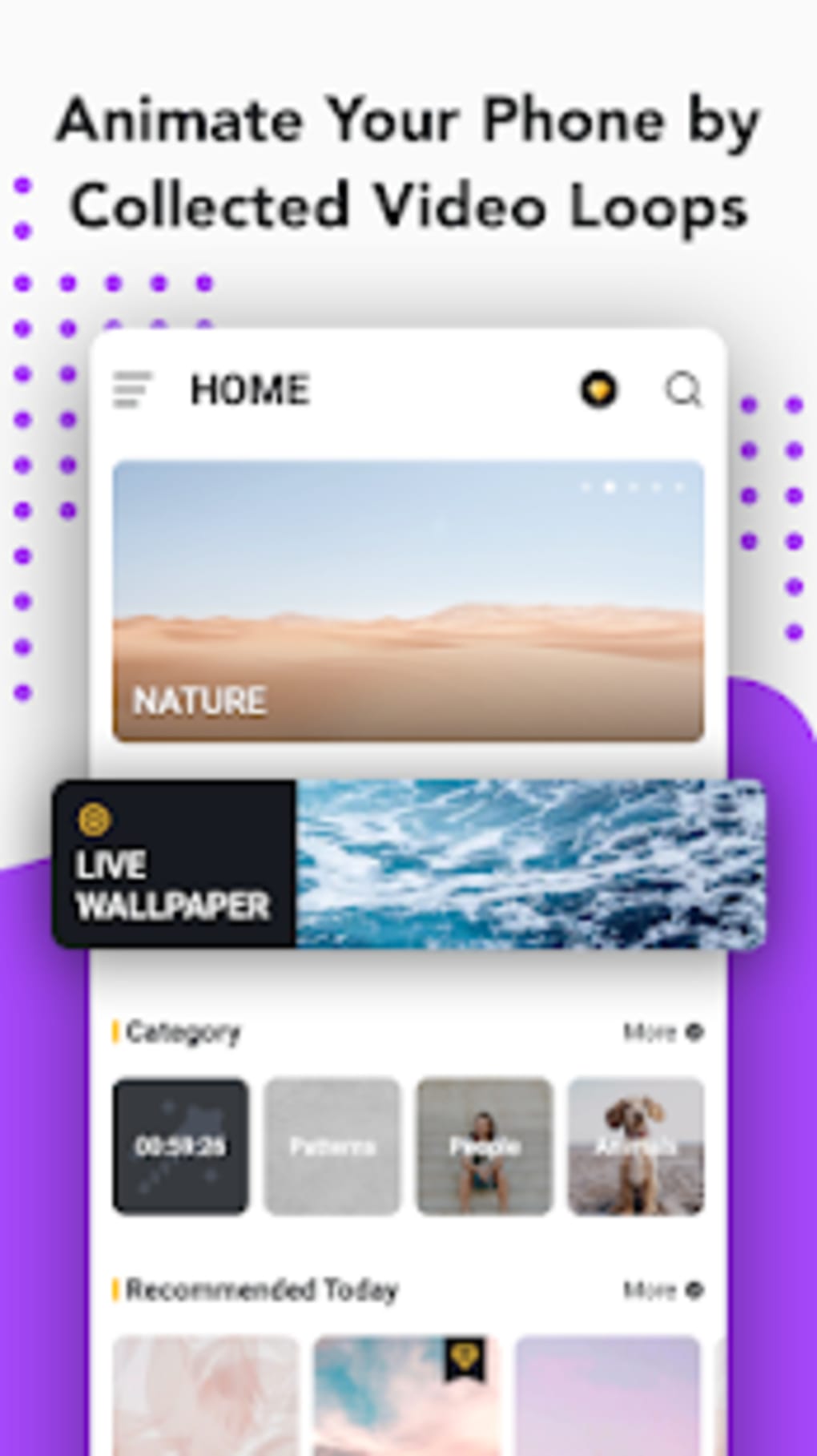 Tải NoxLucky - HD Live Wallpaper Caller Show 4D 4K cho Android: \