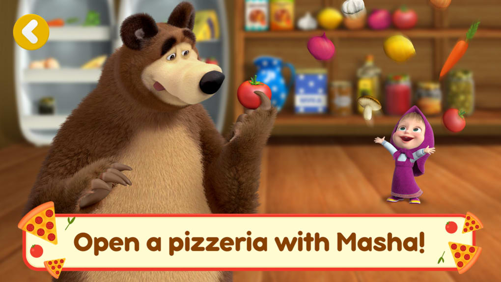 Baixar e jogar Masha e o Urso Pizzaria! Jogos de Cozinhar Pizza