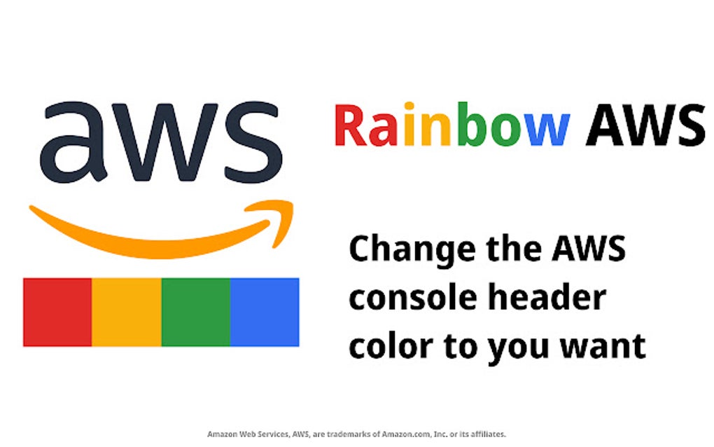 Rainbow Aws: Aws Console Header Color Google Chrome 용 - 확장 프로그램 다운로드