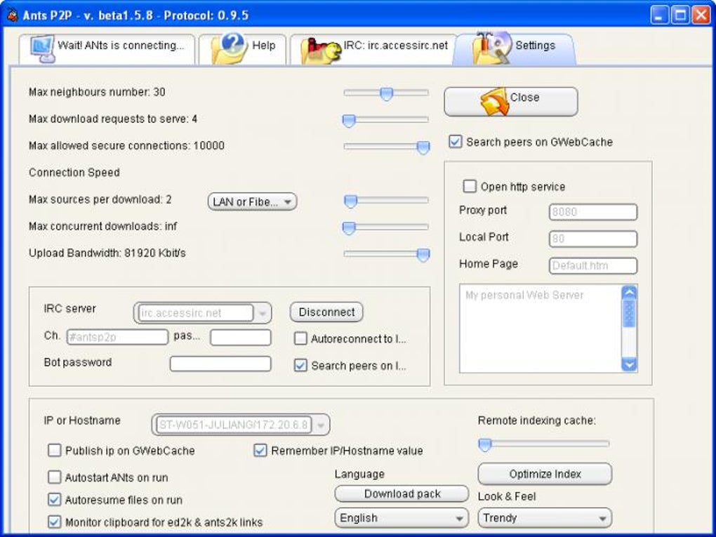 SCARICARE ANTS P2P