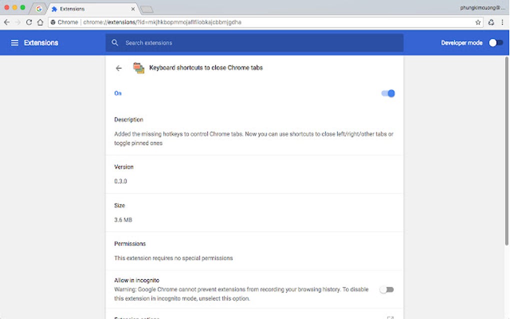 Keyboard Shortcuts To Close Chrome Tabs