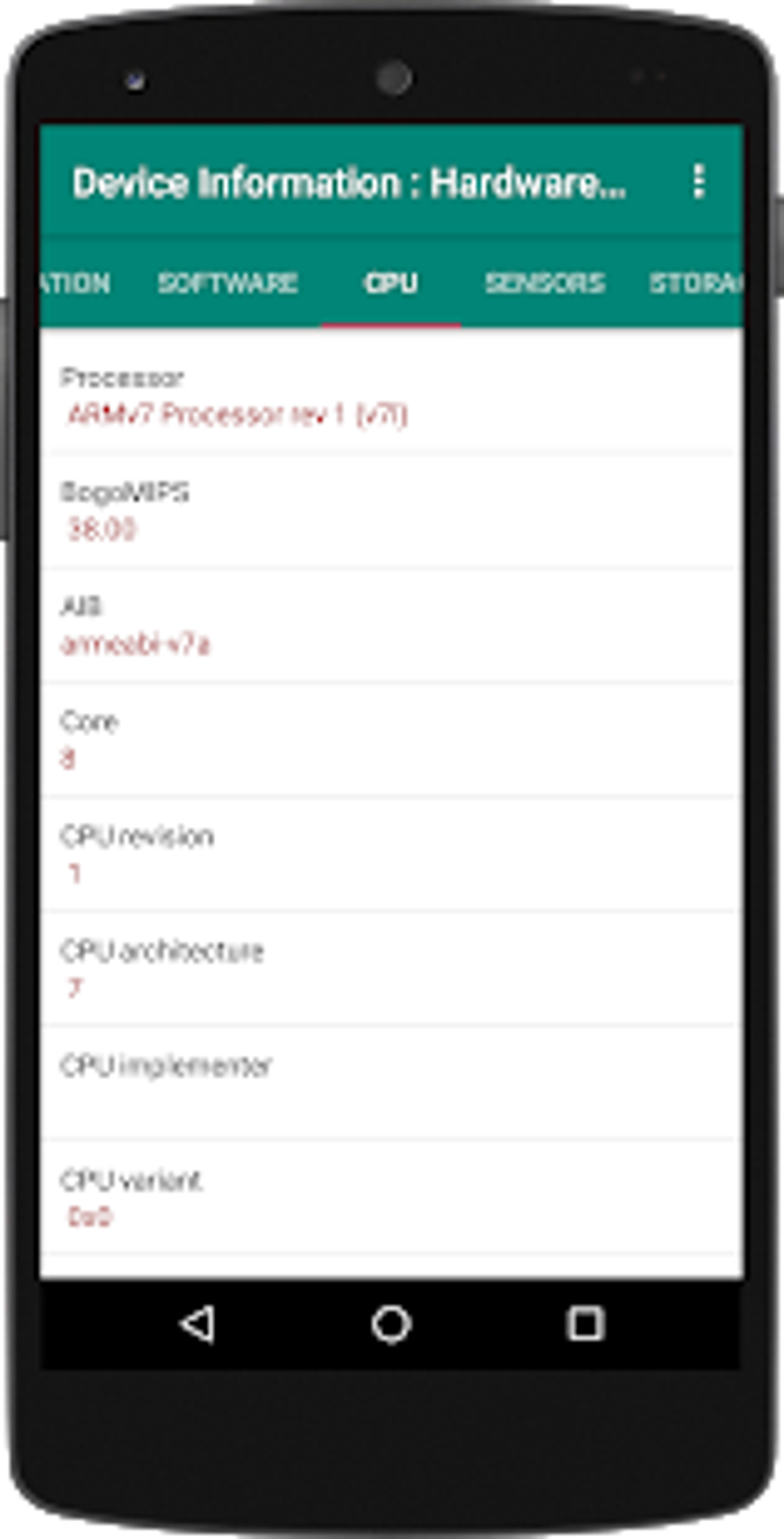 Device Hardware System Info APK for Android Download