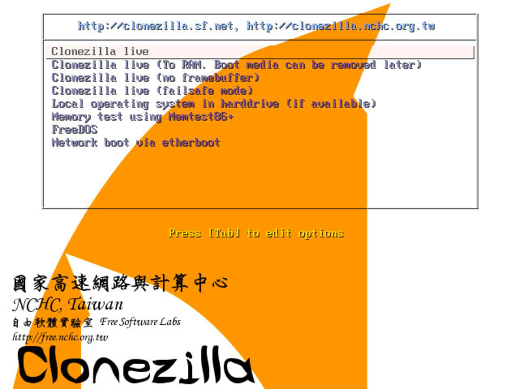 instal the new version for ios Clonezilla Live 3.1.1-27