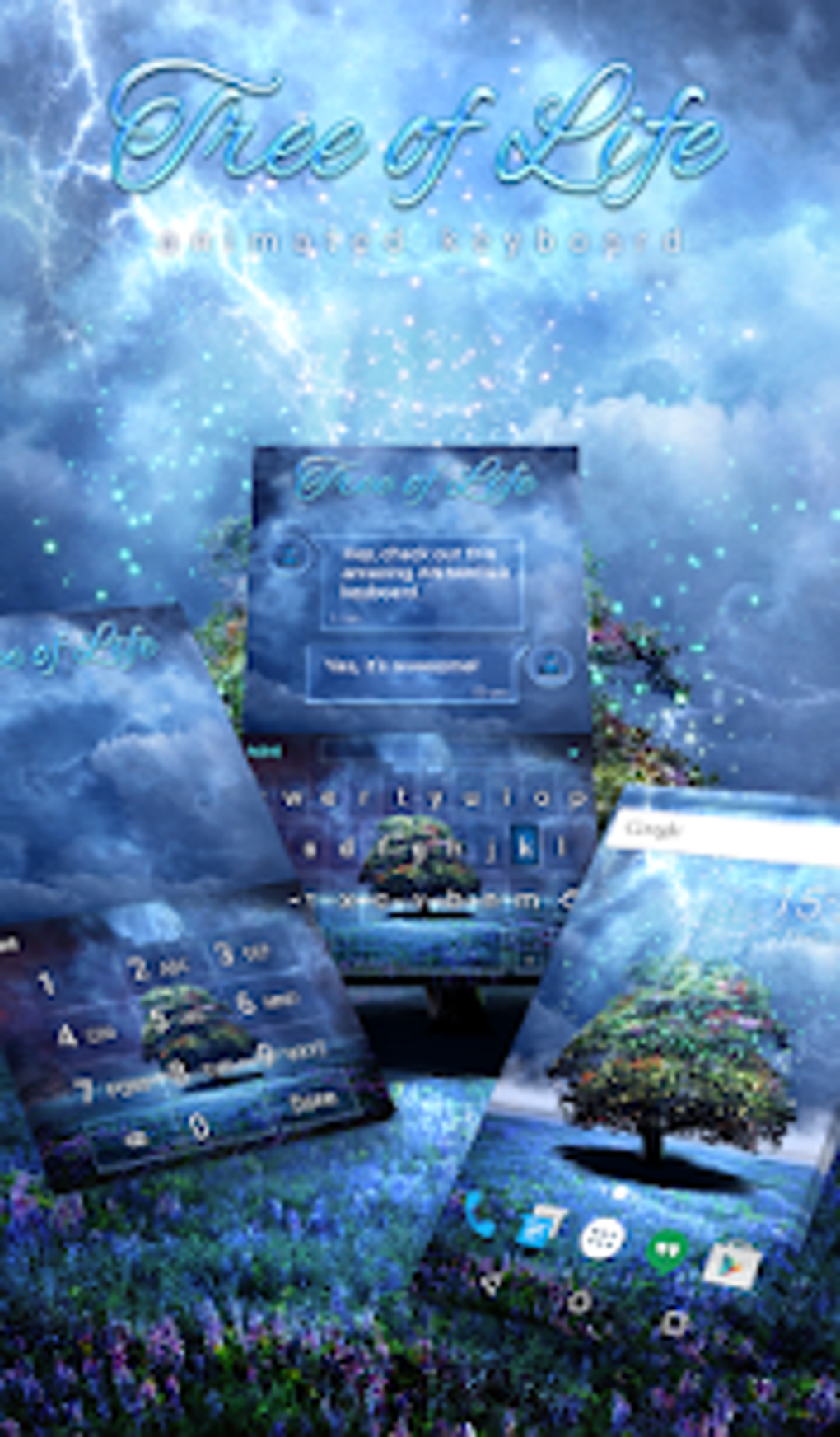 Tree Of Life Animated Keyboard For Android 