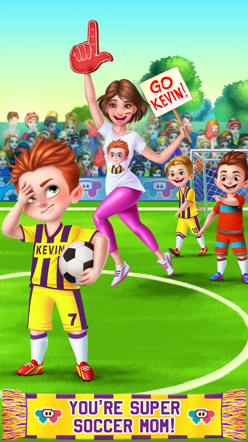 Soccer Moms Crazy Day для iPhone — Скачать