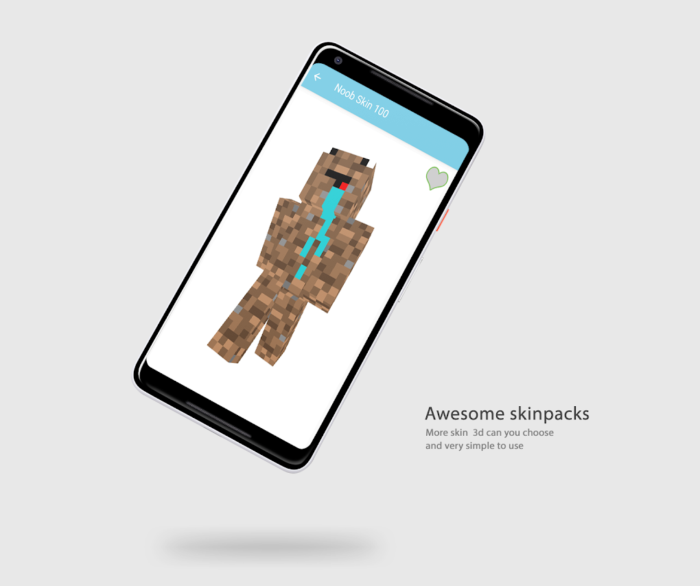 Noob Skins for Minecraft для Android — Скачать