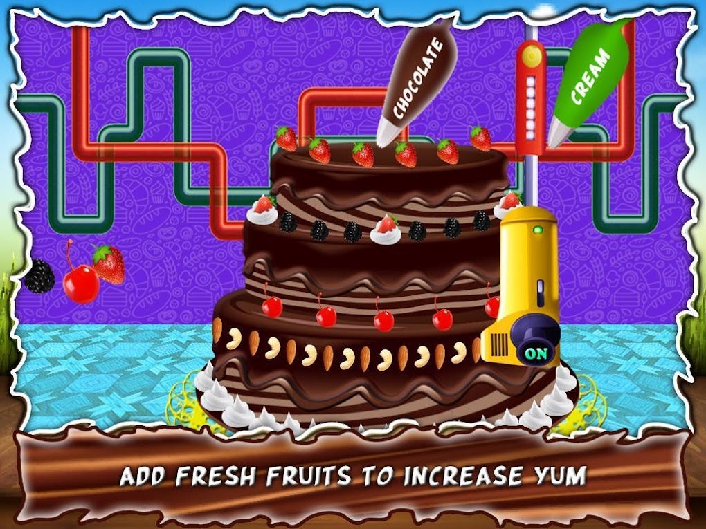 Chocolate Wedding Cake Factory :Dessert Maker Game para Android - Download