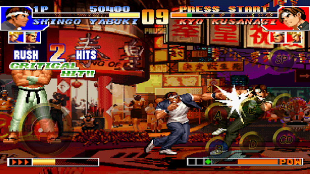 descargar juego de the king of fighters 2002 para android