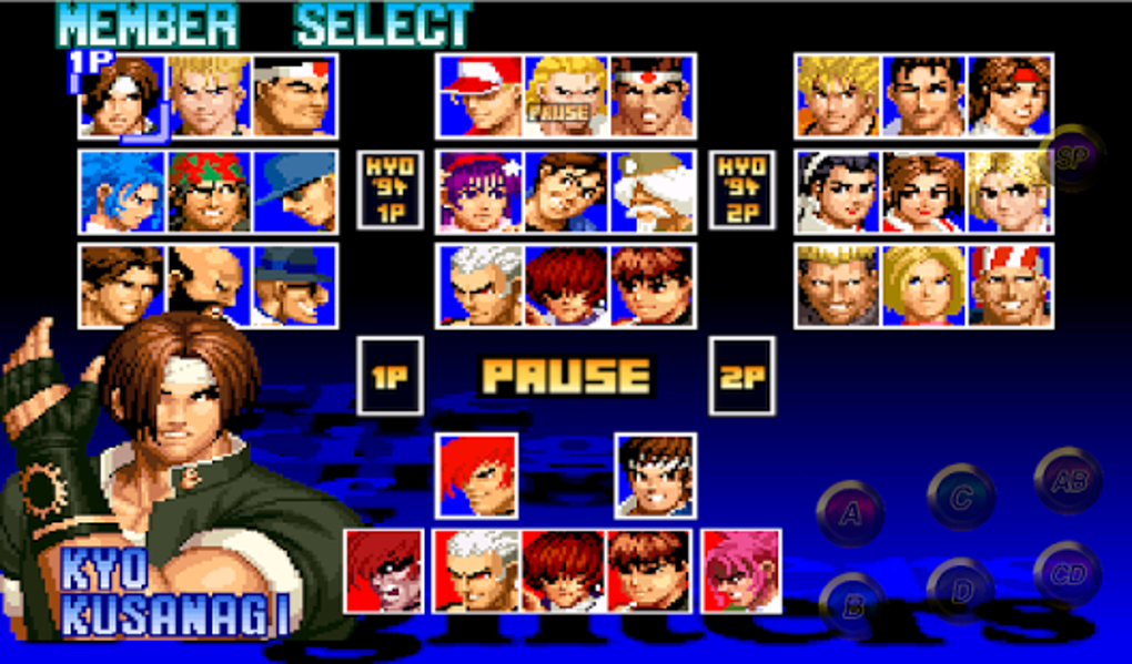 code The King Of Fighters 97 KOF97 APK pour Android Télécharger