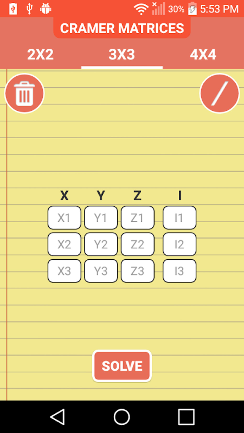 Cramer Matrices APK для Android — Скачать