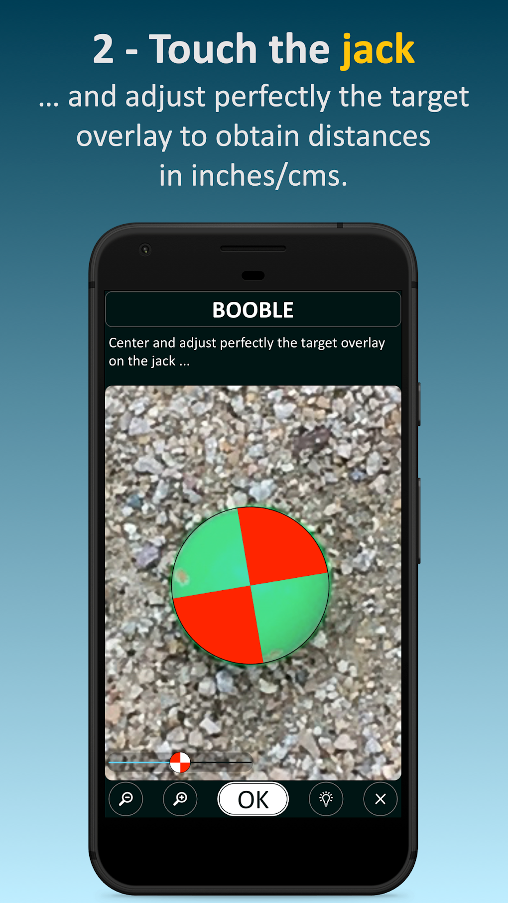 Booble - measure the distance bowlsjack APK для Android — Скачать