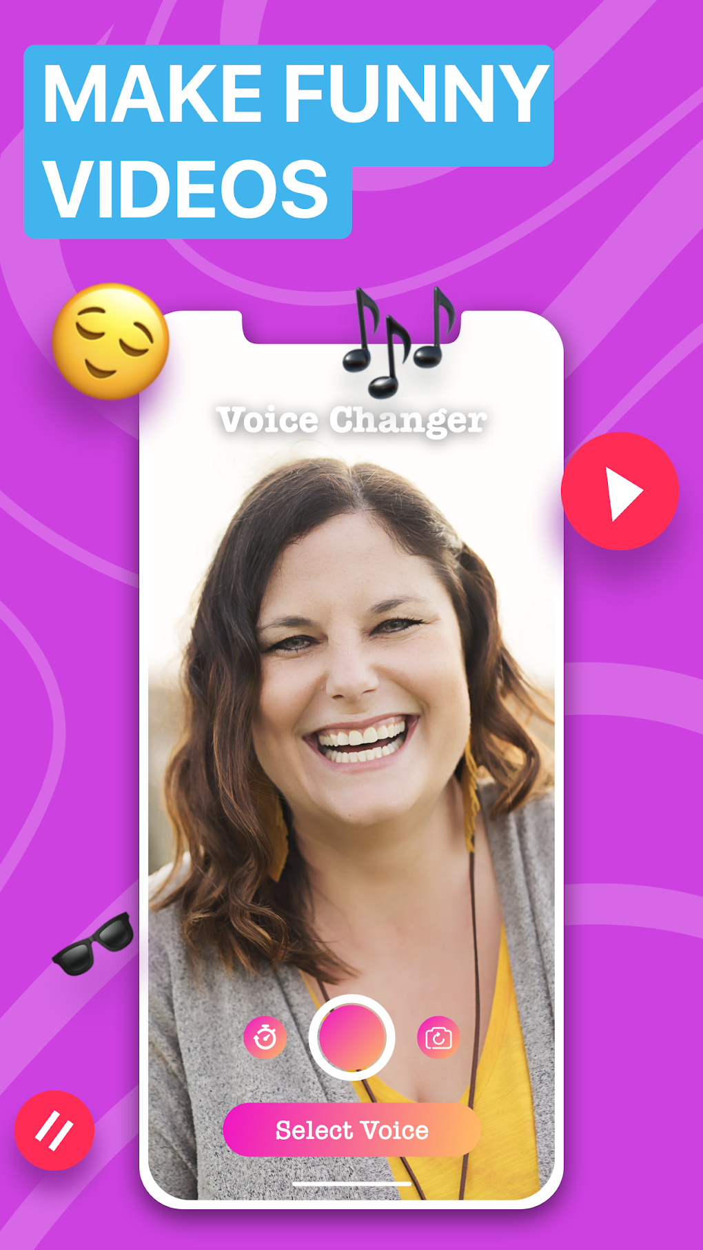 Voicer Celebrity Voice Changer для Android — Скачать