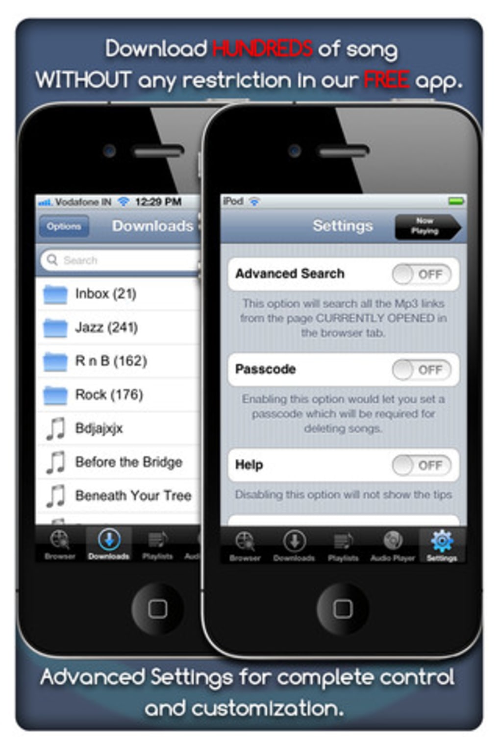 free mp3 download iphone 4