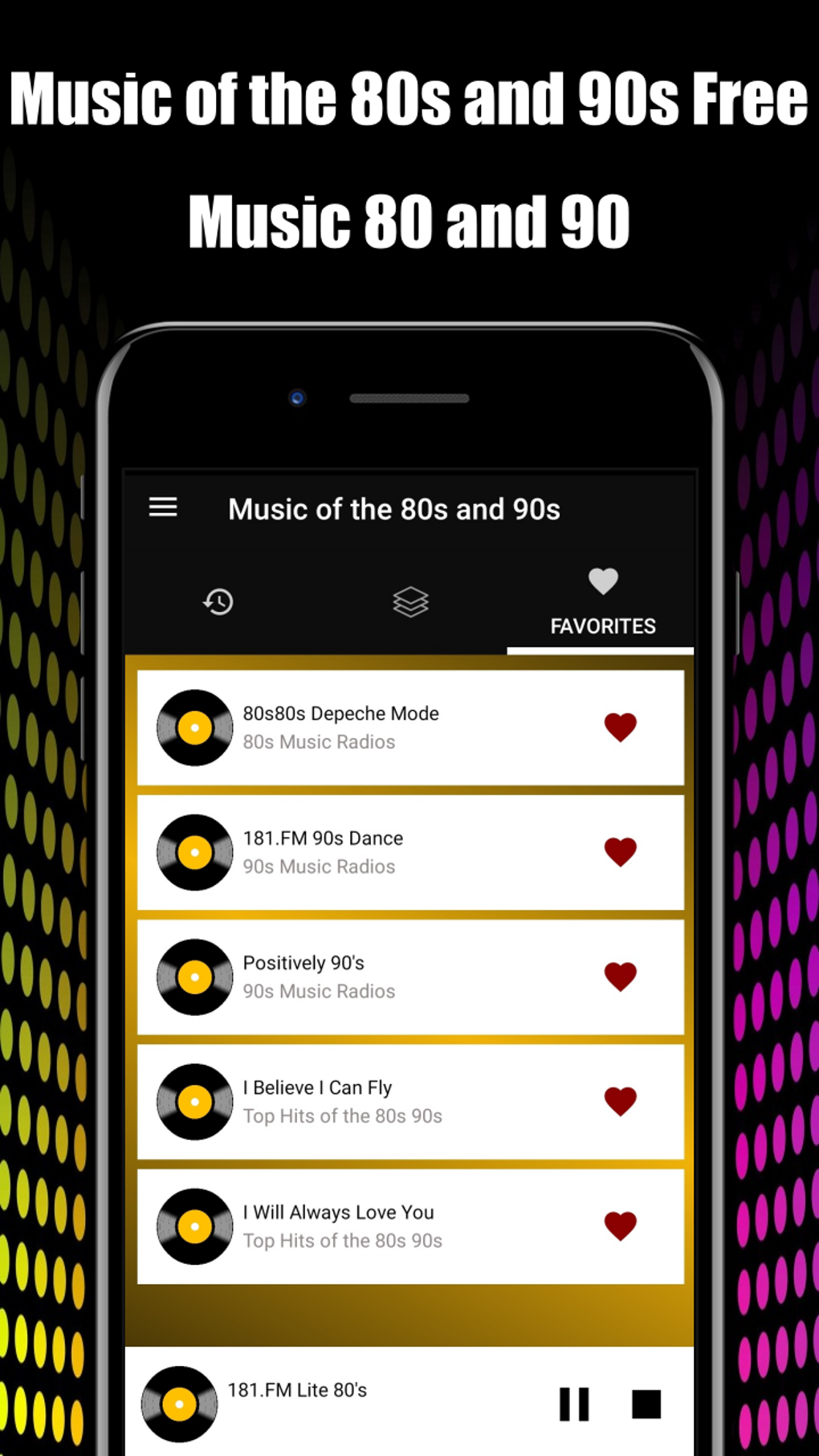 Música 80 90 для Android — Скачать