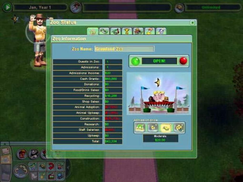 Zoo Tycoon 2 Download - how to donate money on roblox theme park tycoon