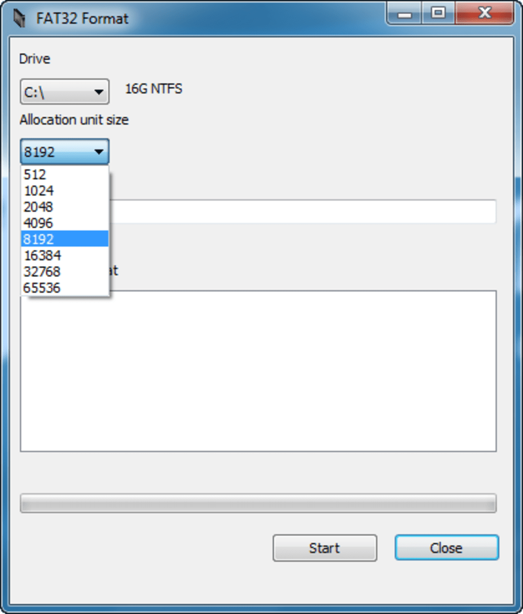 Fat32 hard drive formatter programmer download
