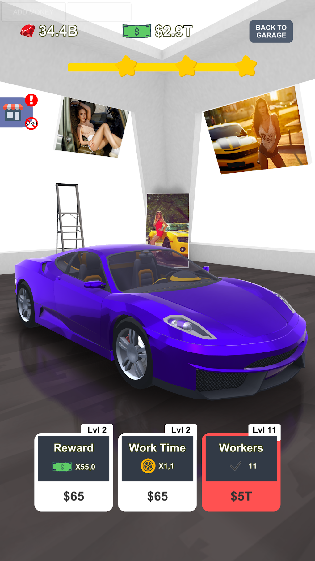 Idle Car Tuning: car simulator для Android — Скачать