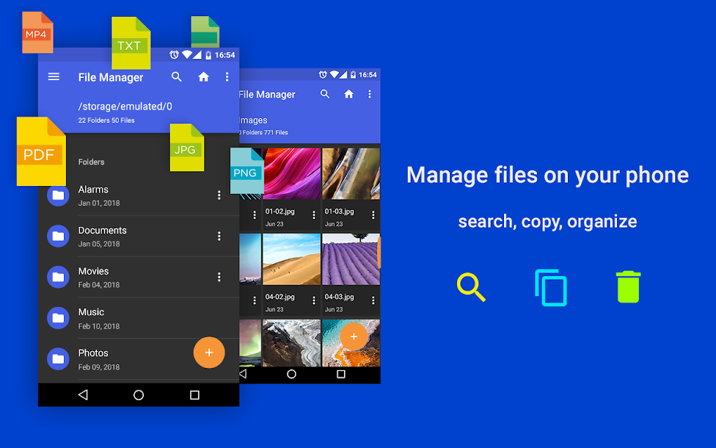 Open file manager