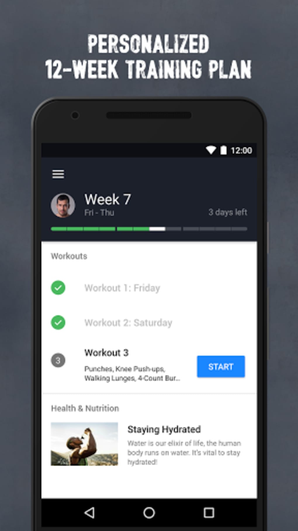 Disciplinario par tarde adidas Training by Runtastic - Workout Fitness App para Android - Descargar