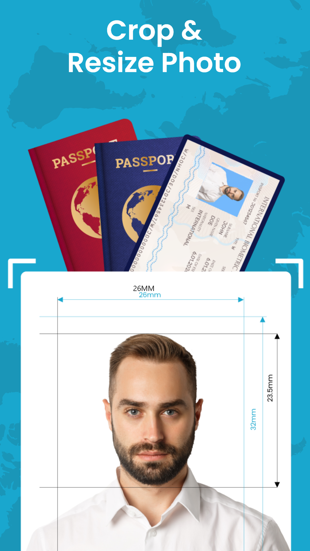 Passport Photo Maker VisaID for iPhone 無料・ダウンロード