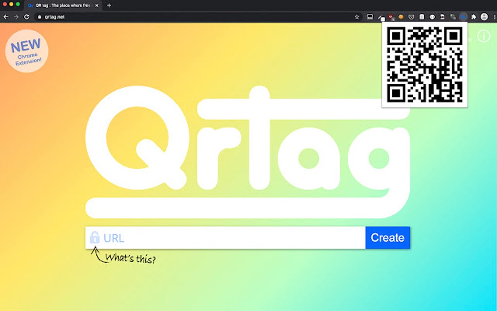 The QR Code Generator for Google Chrome Extension Download