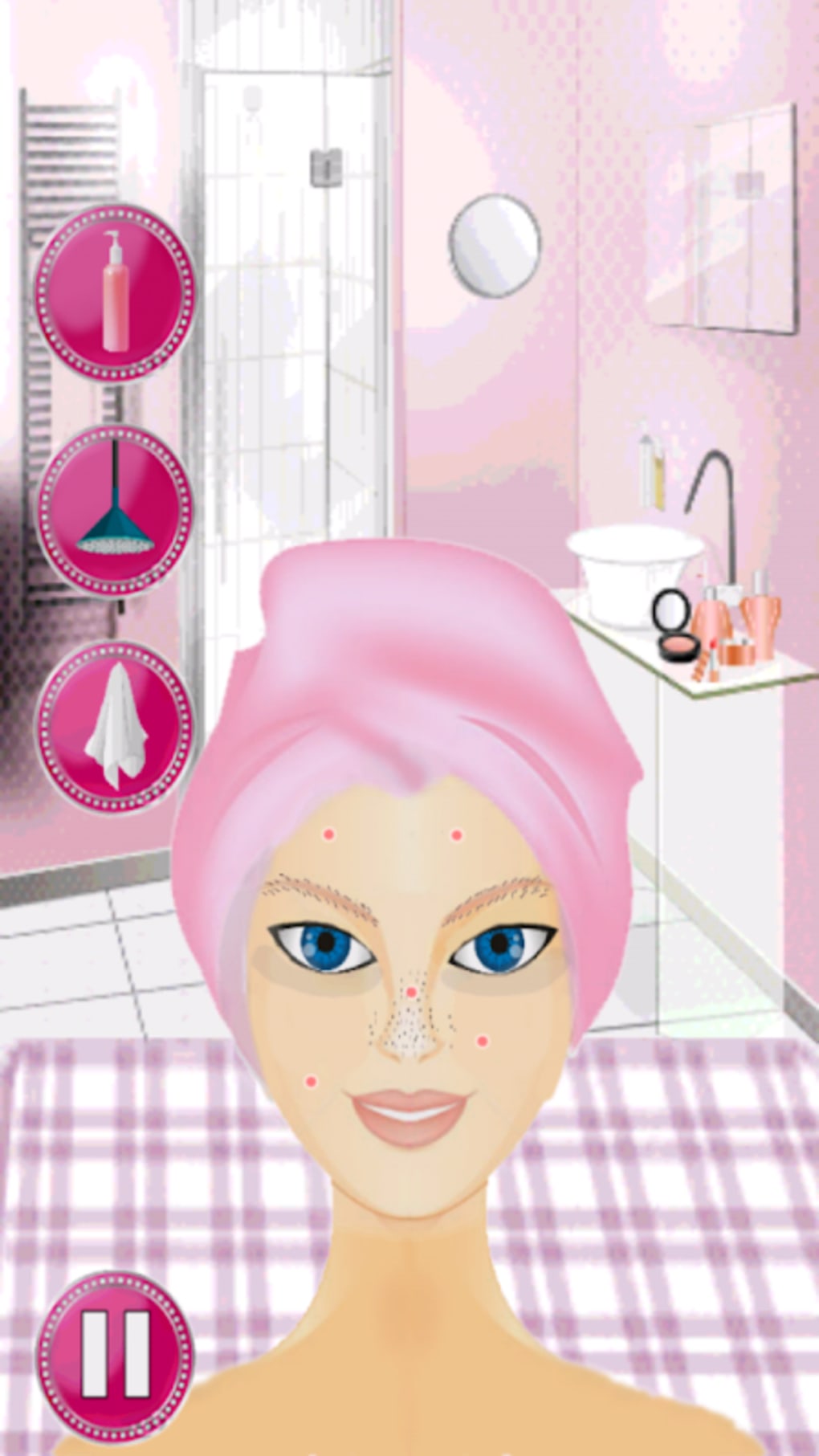 Spa da Barbie cabelos e maquiagem - Jogos para Meninas