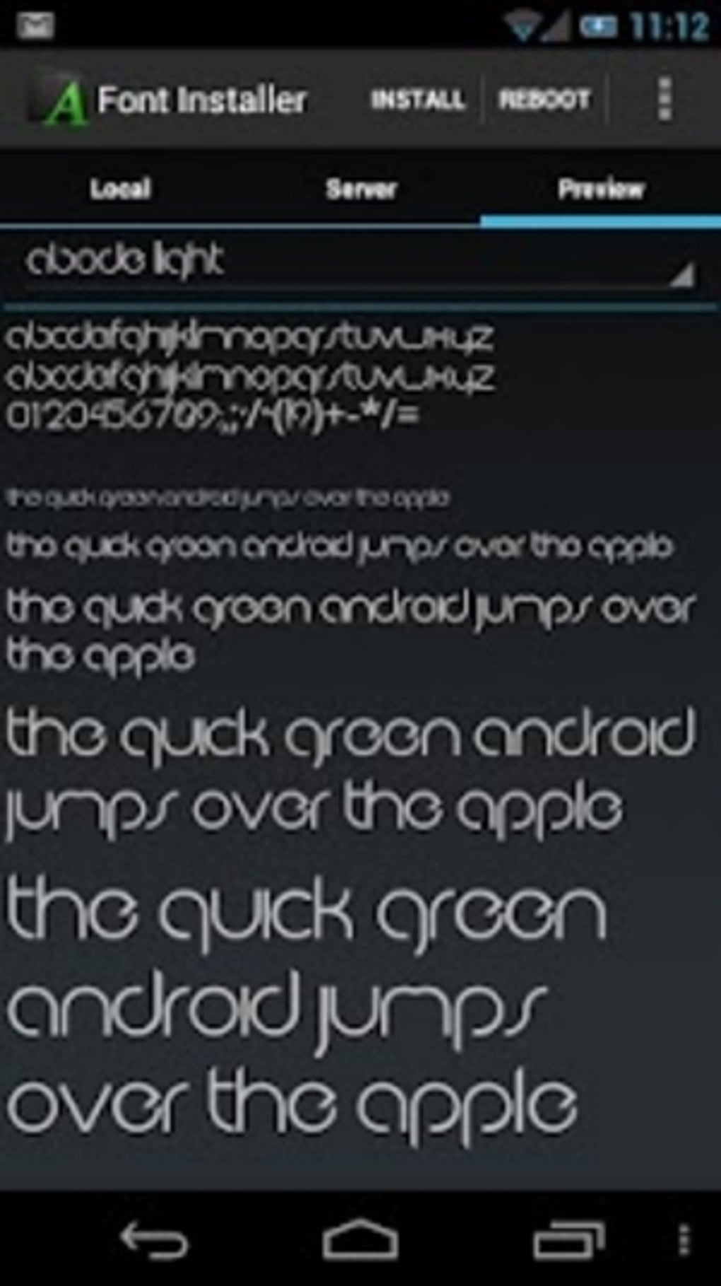 Font Installer APK для Android — Скачать