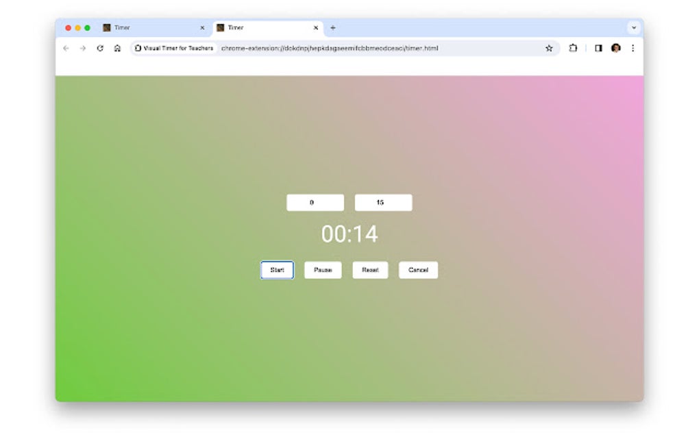 Classroom Timer Google Chrome için - Eklenti İndir