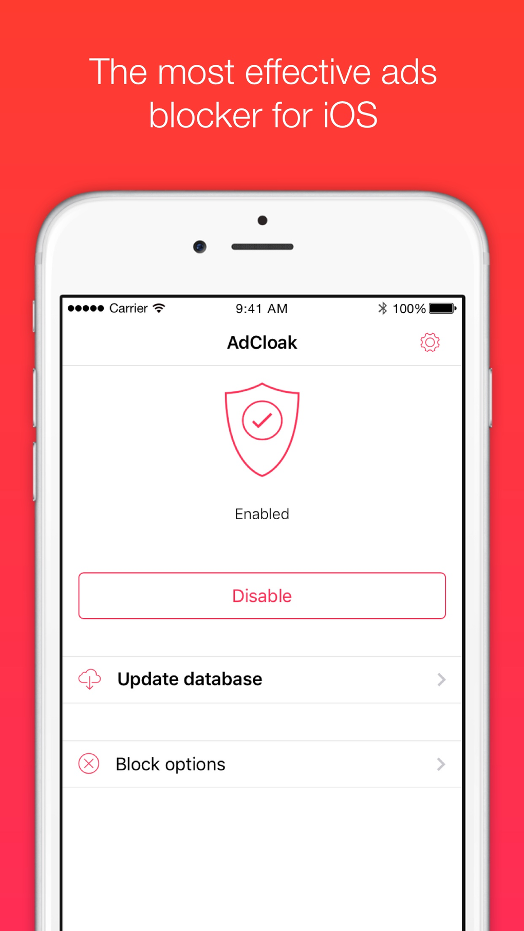 AdCloak ads blocker antibanner ads cleaner for iPhone Download