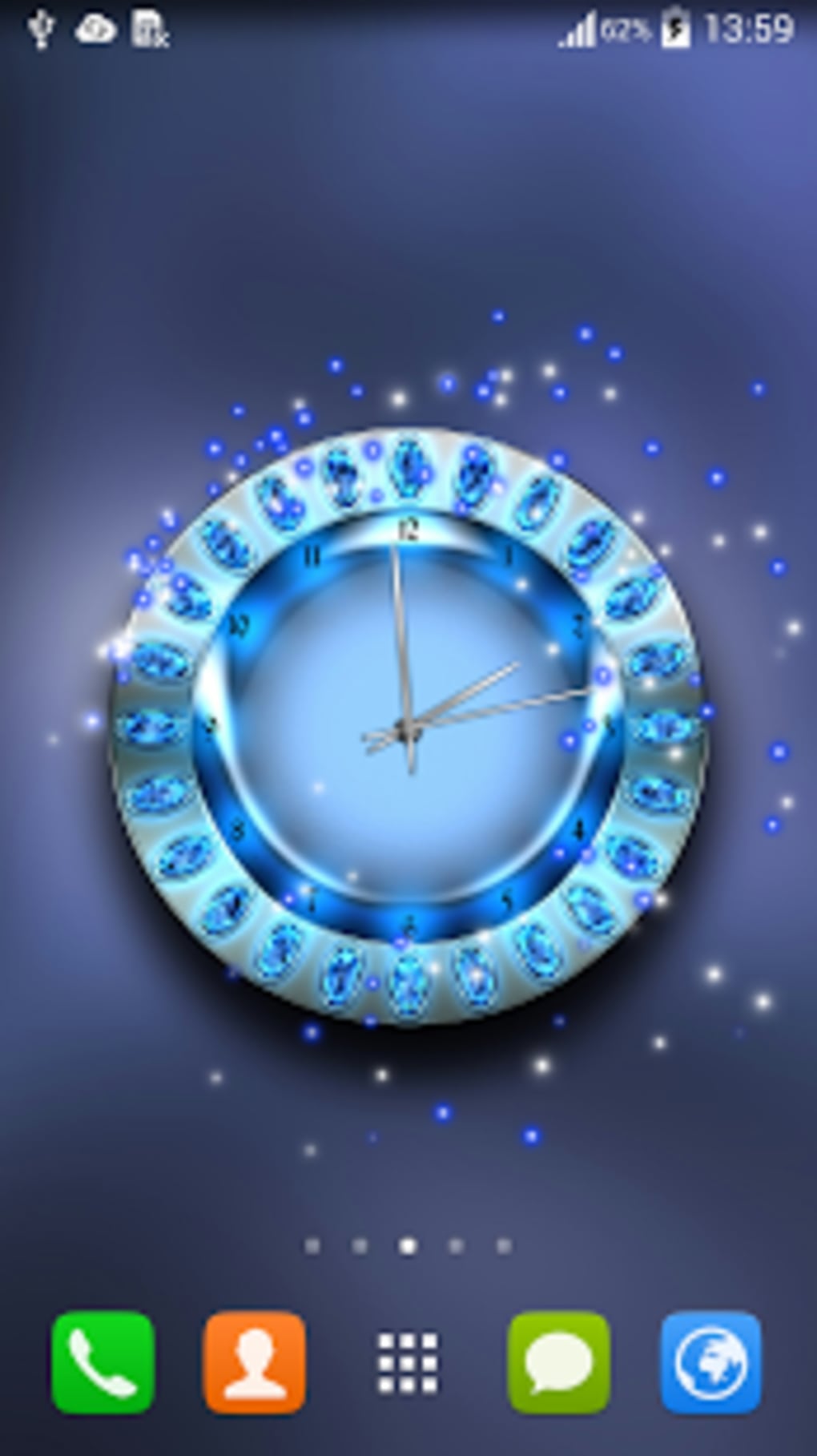Royal Clock Live Wallpaper for Android - Download