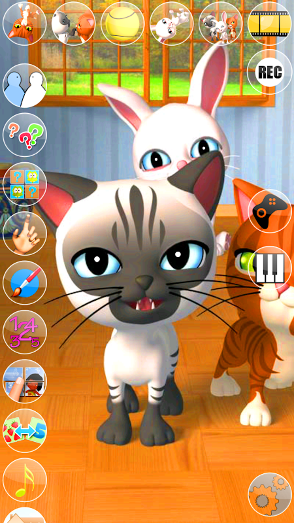 Talking 3 Friends Cats & Bunny APK for Android - Download