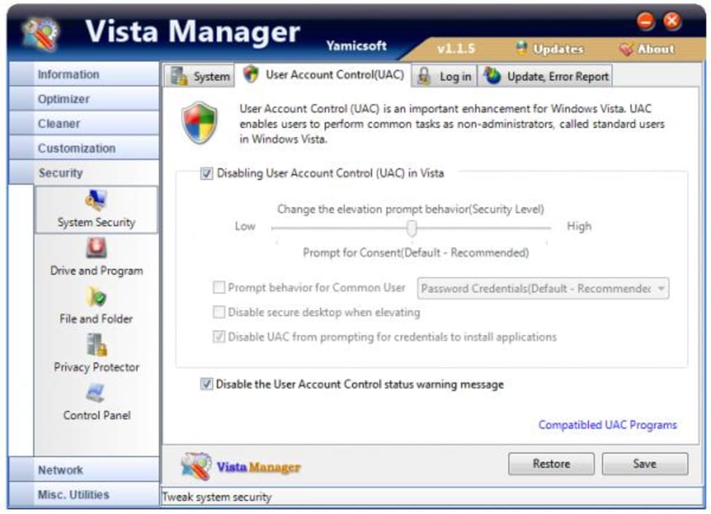 Vista Manager Descargar
