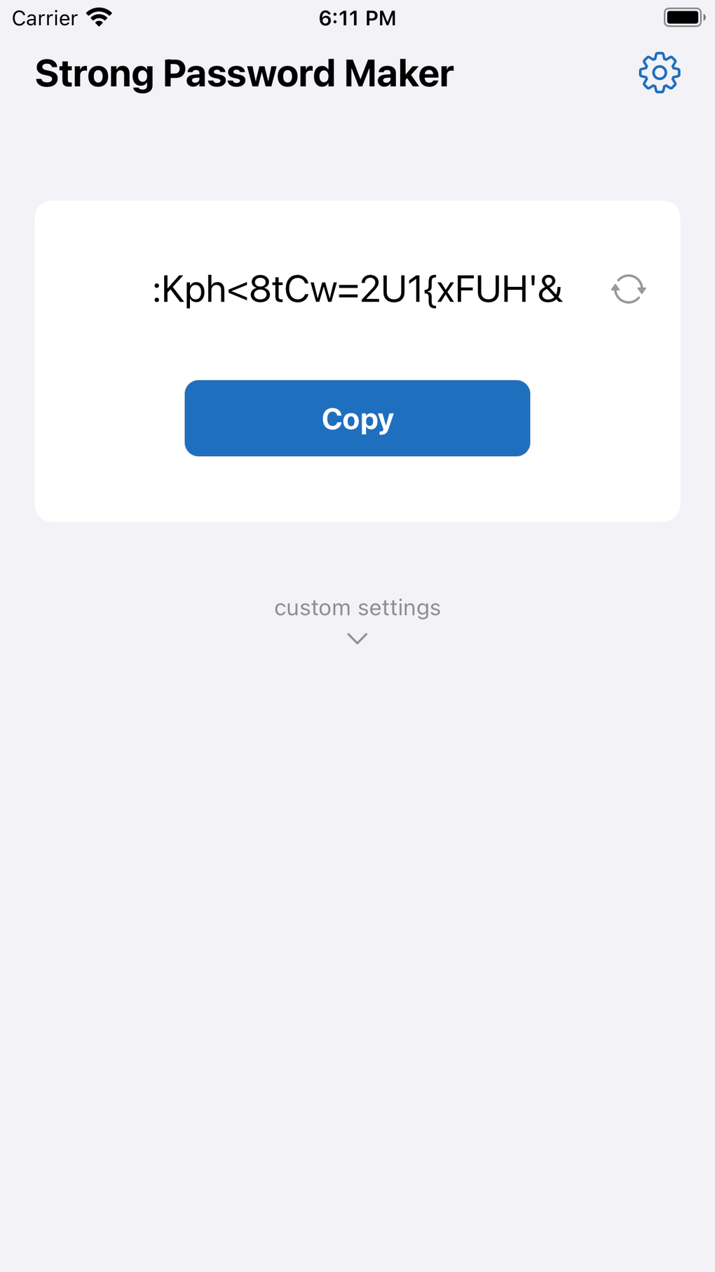 Strong password maker para iphone download