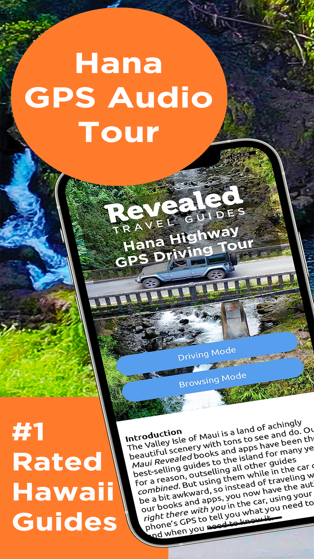 Hana Revealed Drive Tour For IPhone 