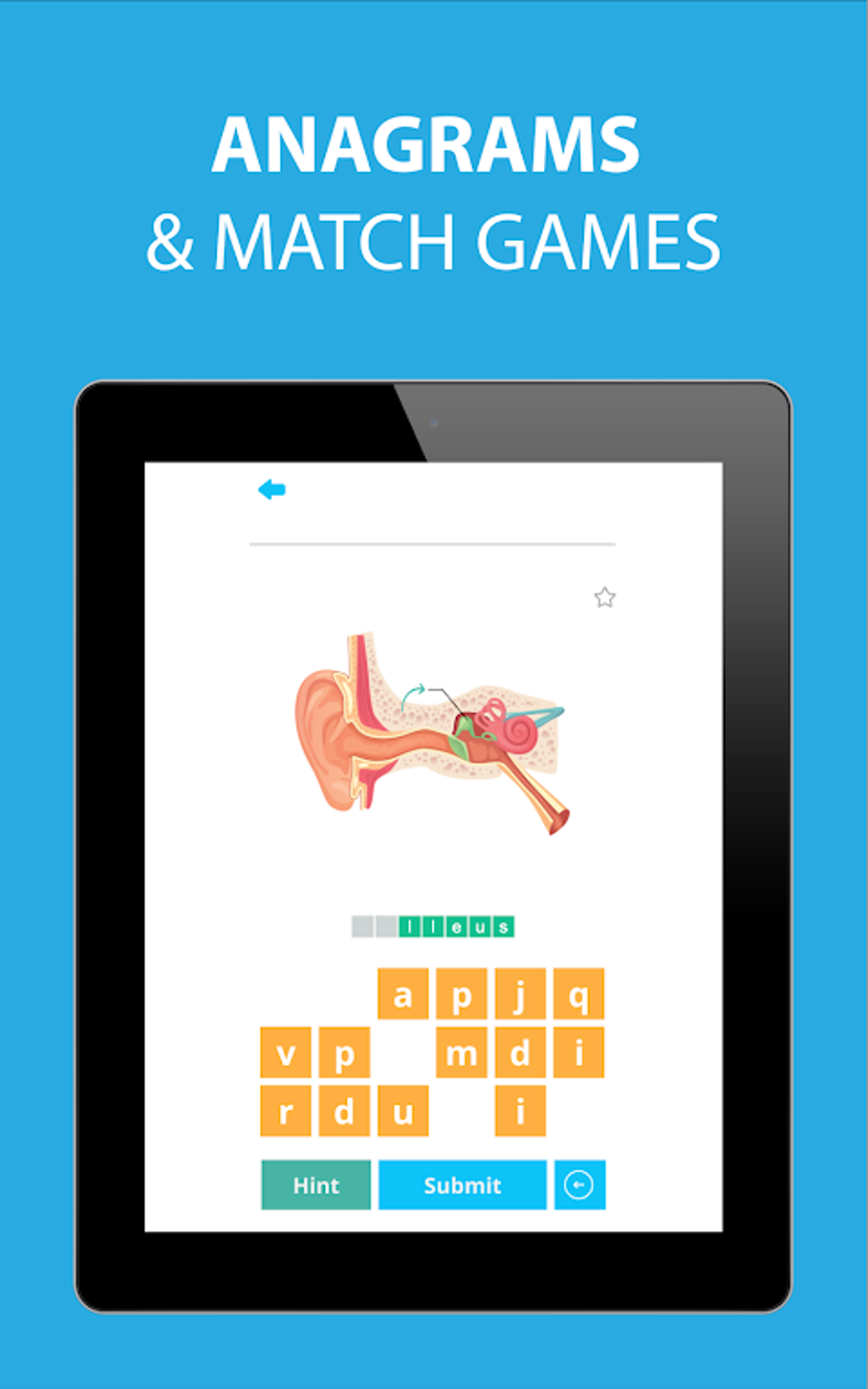 Medical Terminology Learning Quiz Anatomy APK สำหรับ Android ดาวน์โหลด