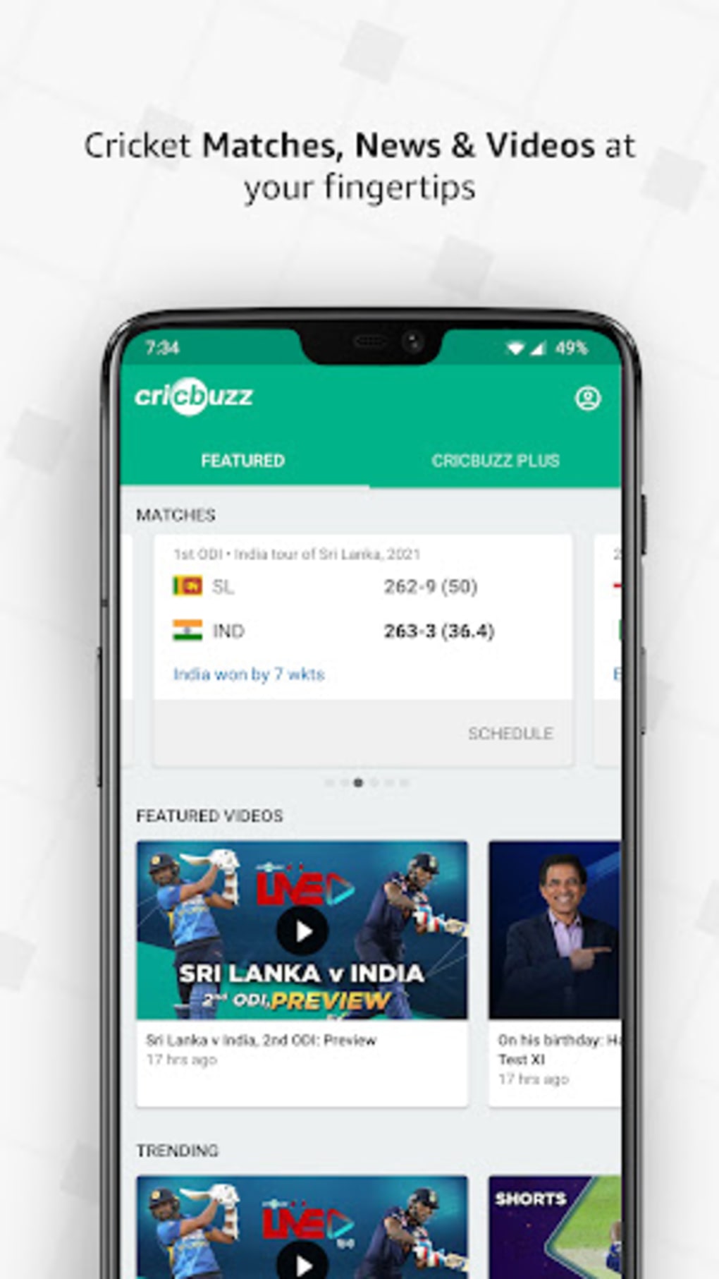 Cricbuzz - Live Cricket Scores News APK for Android