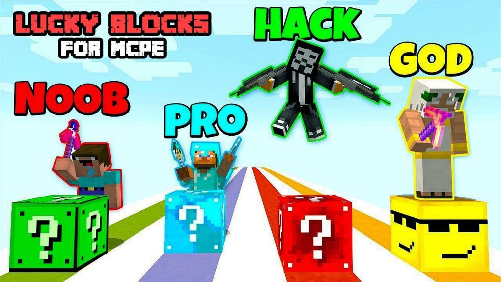 Lucky block Mod for pocket edition APK + Mod for Android.