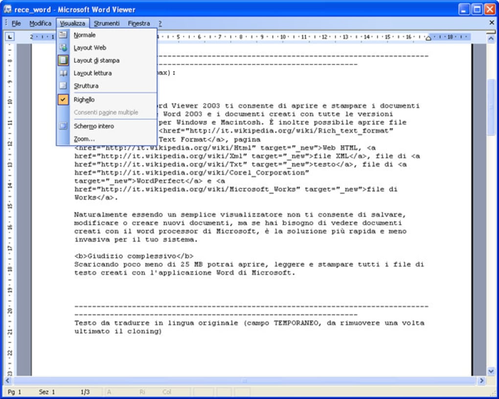 Microsoft Office Word Viewer - Download