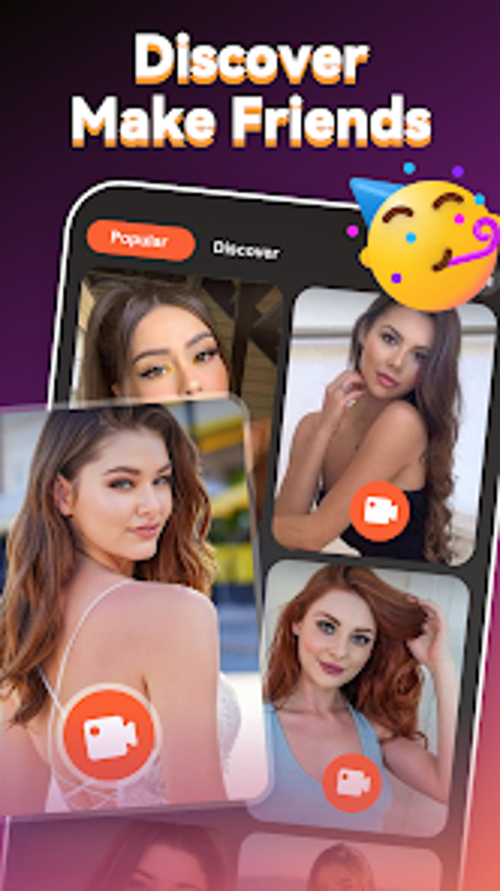 Peach Hub:Live Video Call Chat для Android — Скачать