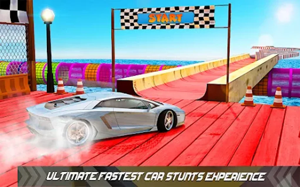 extreme car racing stunts 3d