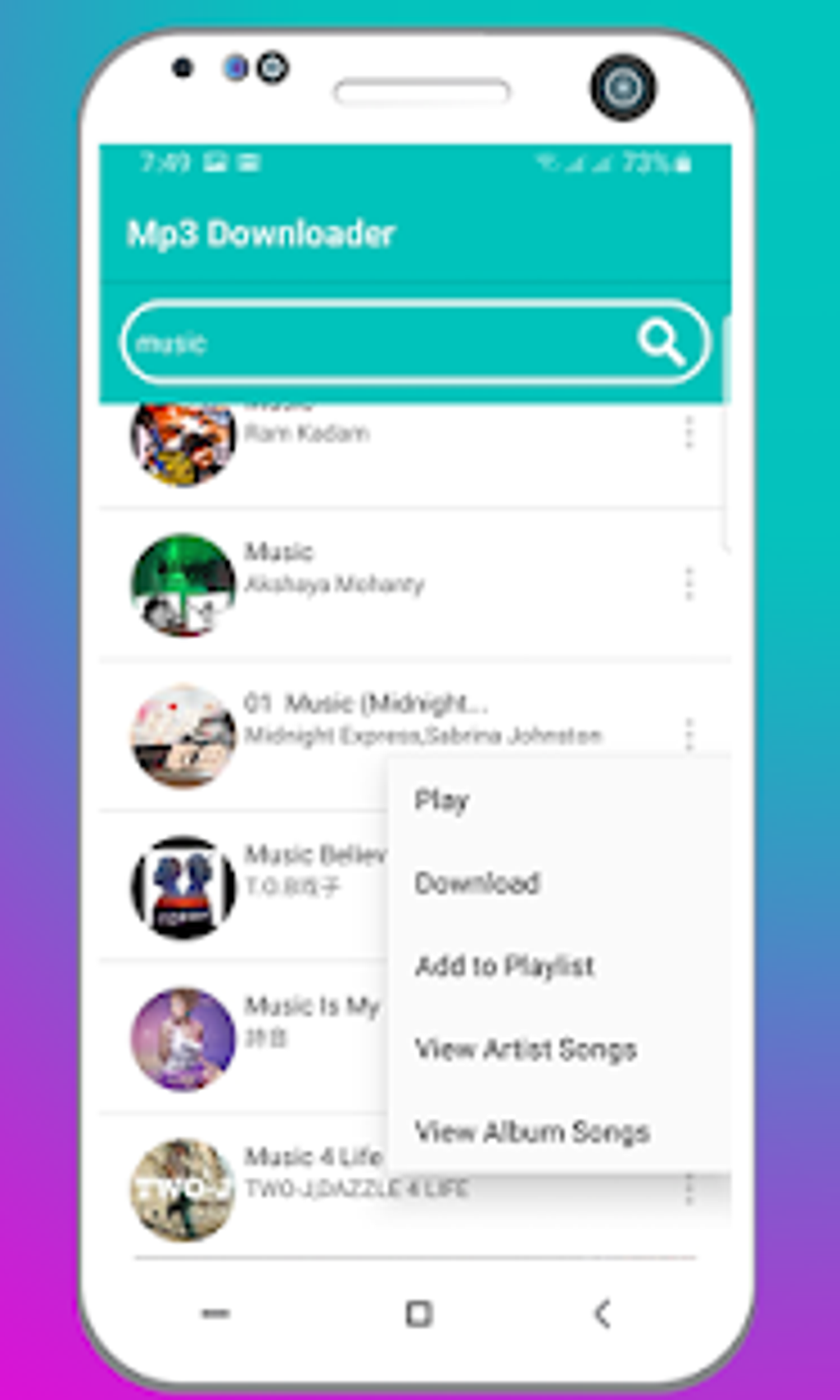 offline music downloader