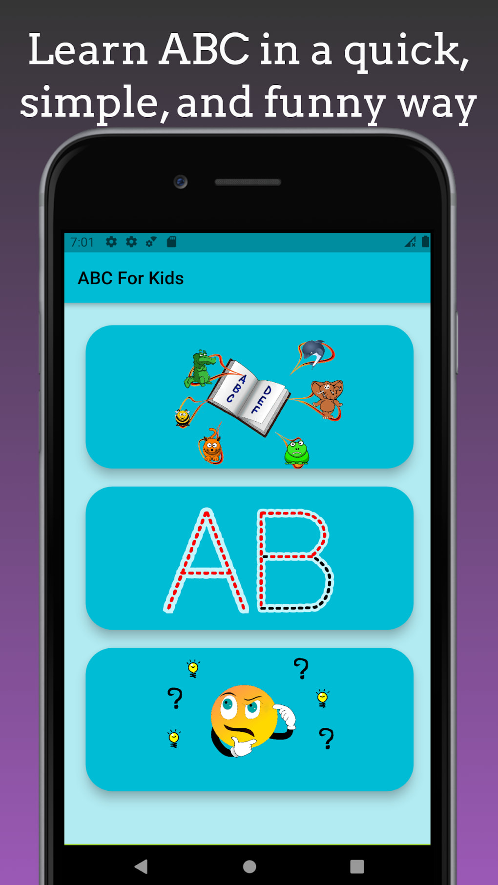 ABC for Kids English Alphabet สำหรับ Android - ดาวน์โหลด