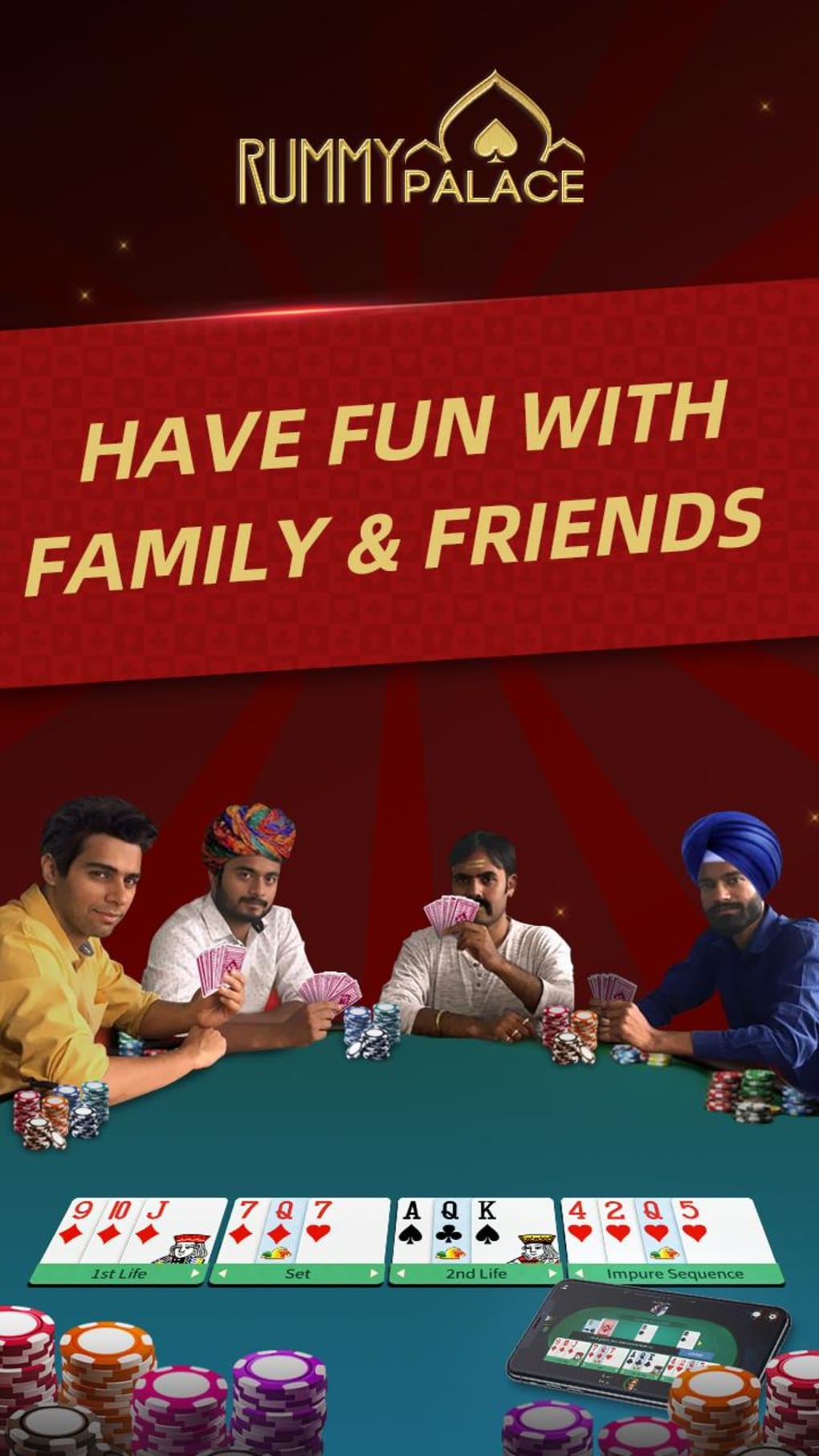 Rummy Palace- Play Rummy Online Indian Card Game APK for Android ...
