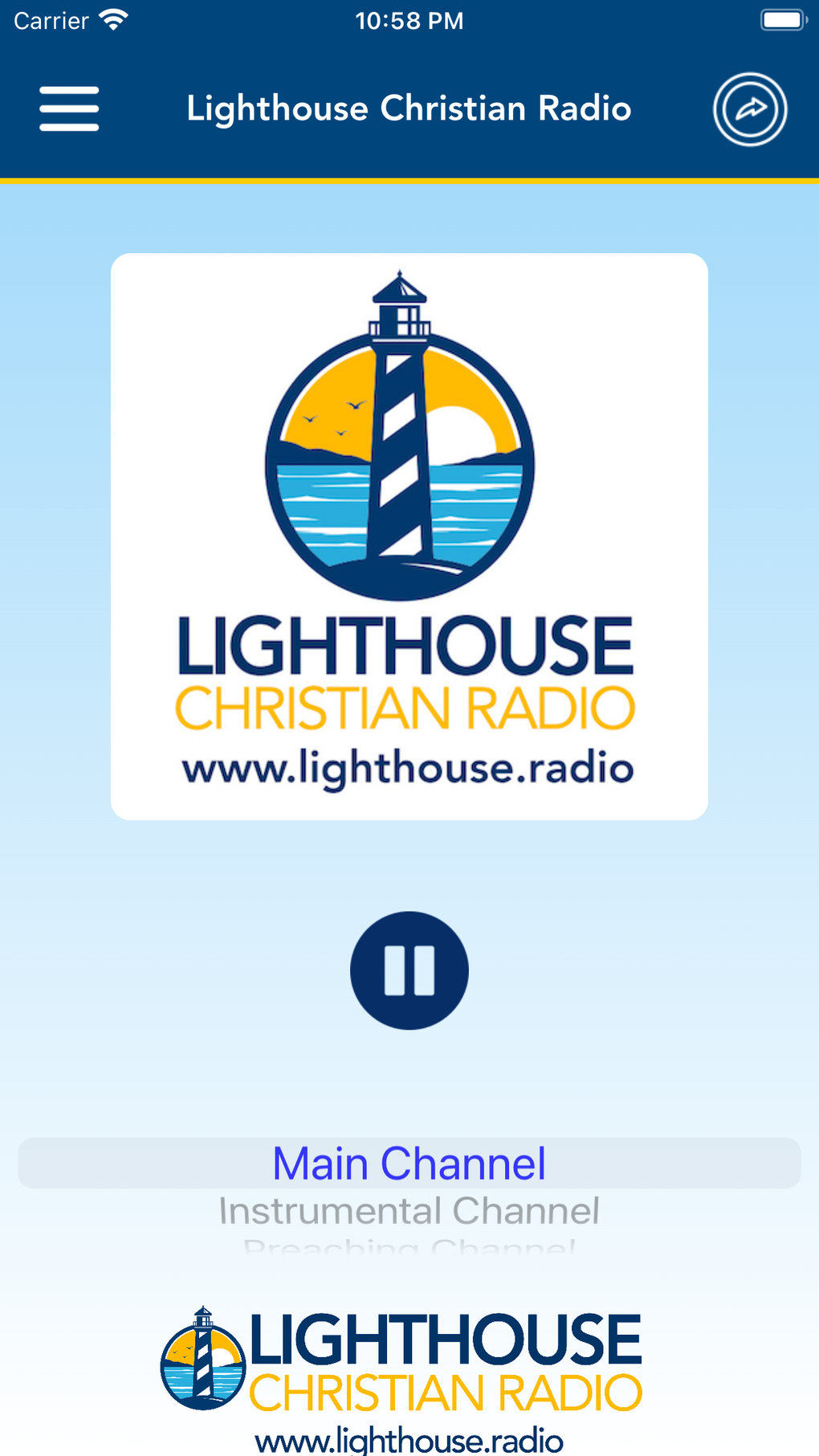 Iphone 용 Lighthouse Christian Radio - 다운로드