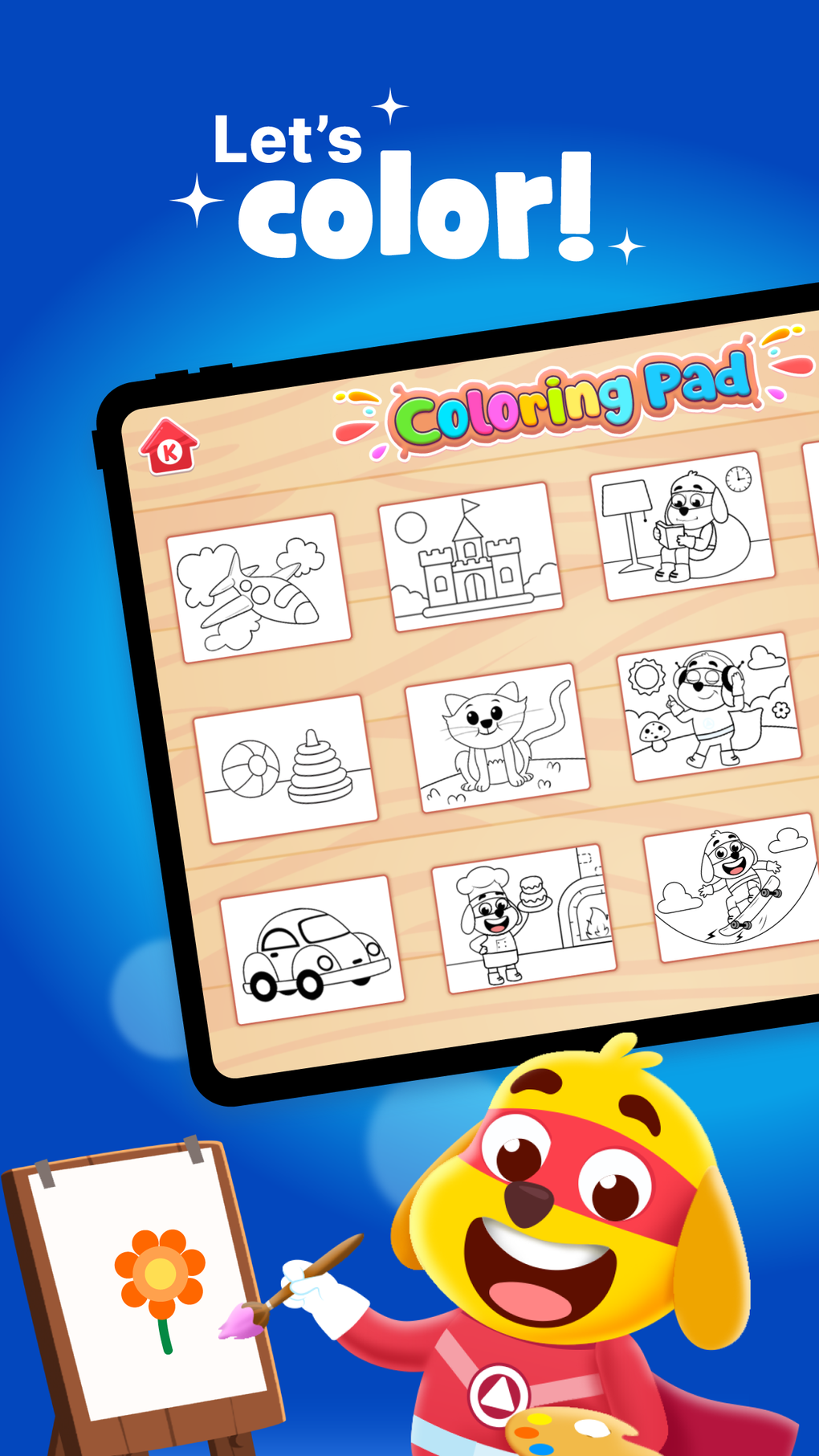 Coloring Book Games Drawing for iPhone Download