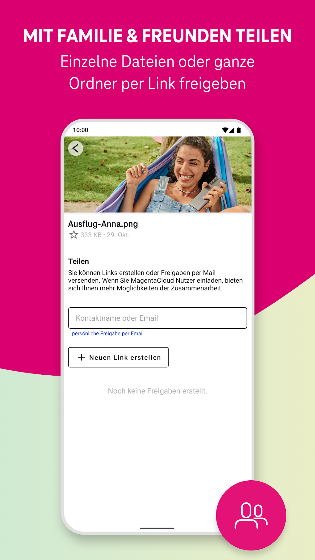 MAGENTA CLOUD SYNCHRONISATION visual data 4