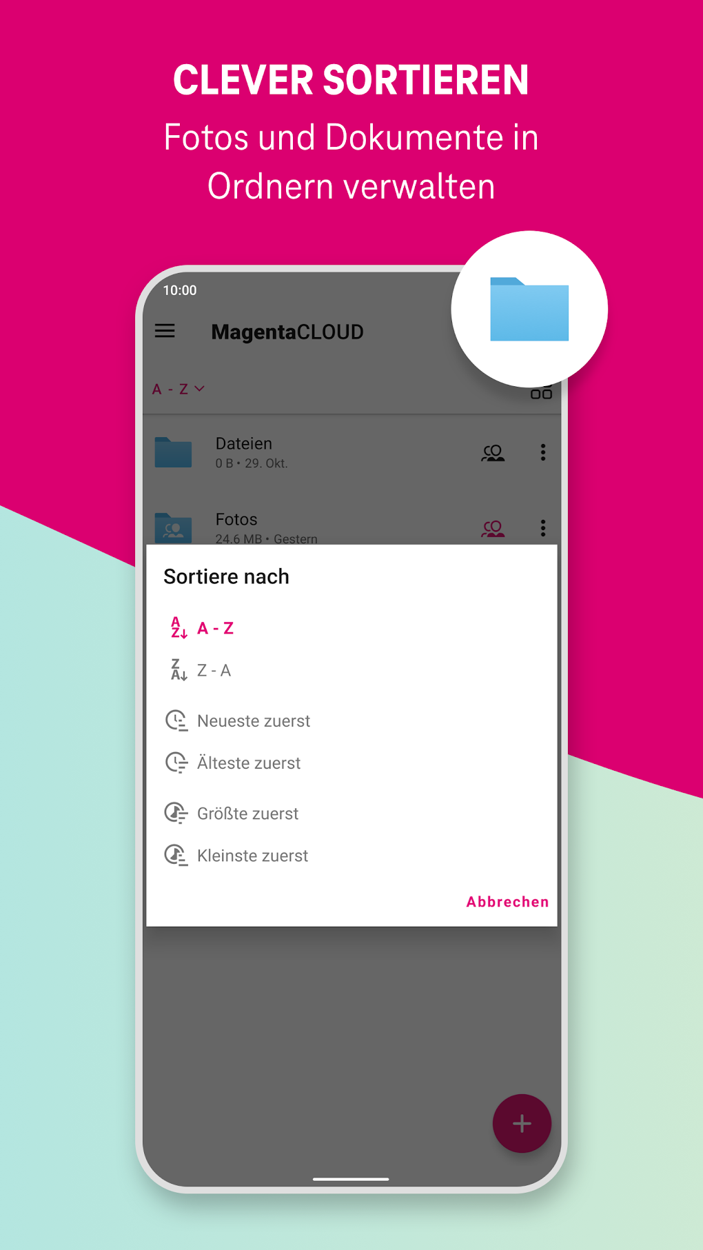 MAGENTA CLOUD SYNCHRONISATION visual data 2