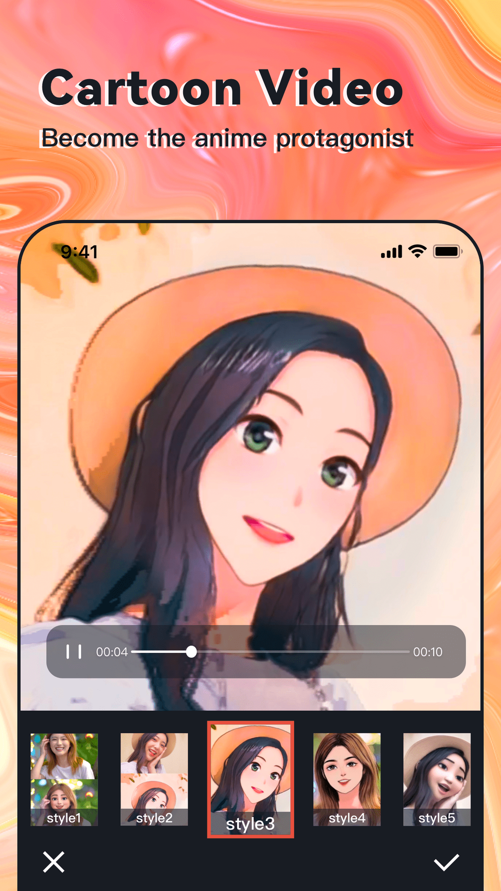 So Video-Anime FaceHairstyle для iPhone — Скачать